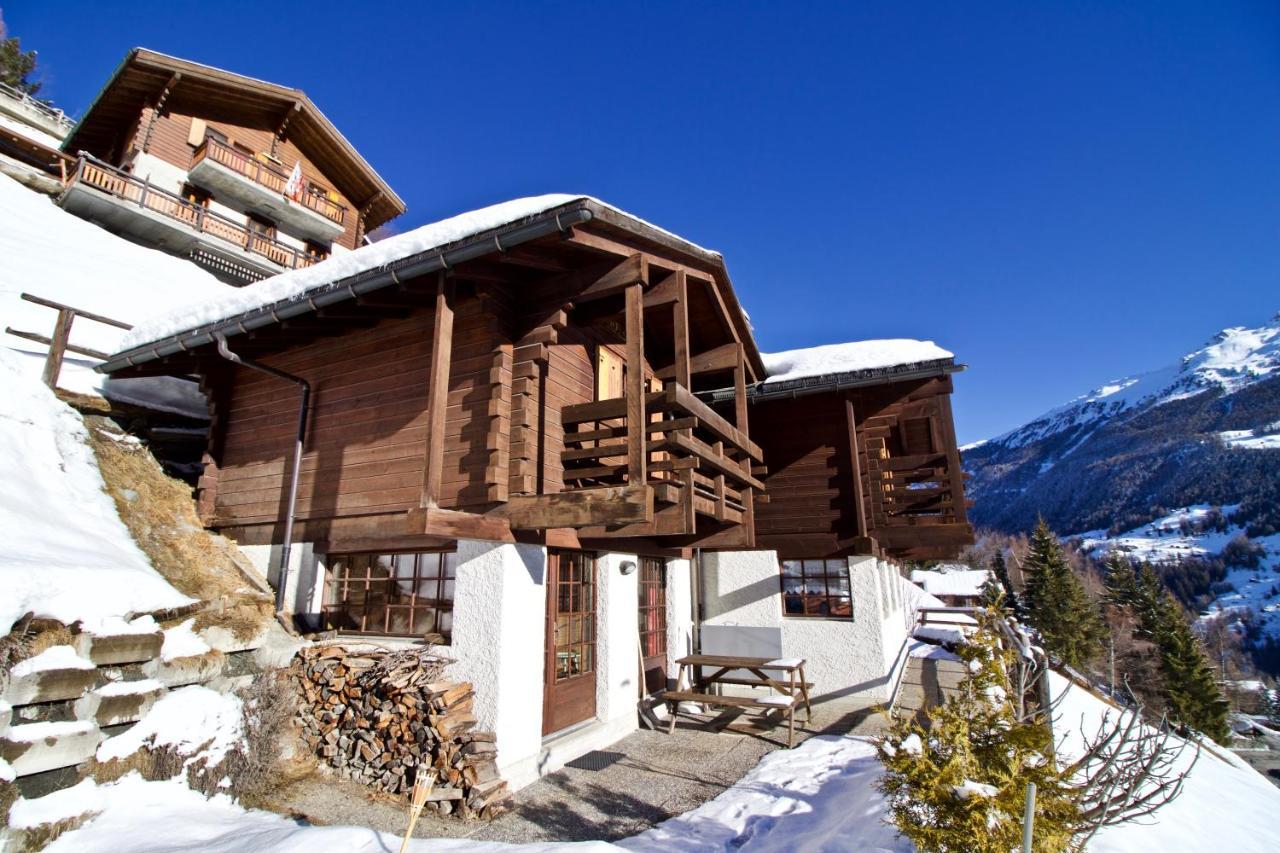Chalet Abraxas With Astonishing View - Grimentz Villa Kültér fotó