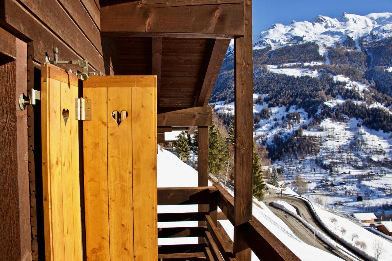 Chalet Abraxas With Astonishing View - Grimentz Villa Kültér fotó