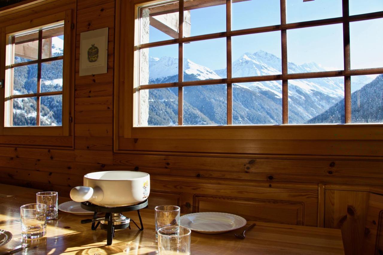 Chalet Abraxas With Astonishing View - Grimentz Villa Kültér fotó