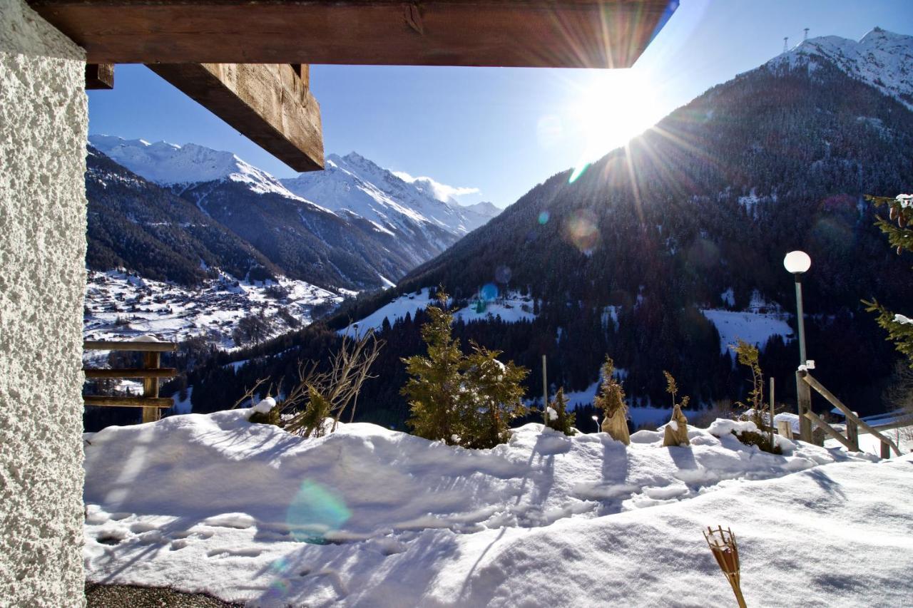 Chalet Abraxas With Astonishing View - Grimentz Villa Kültér fotó