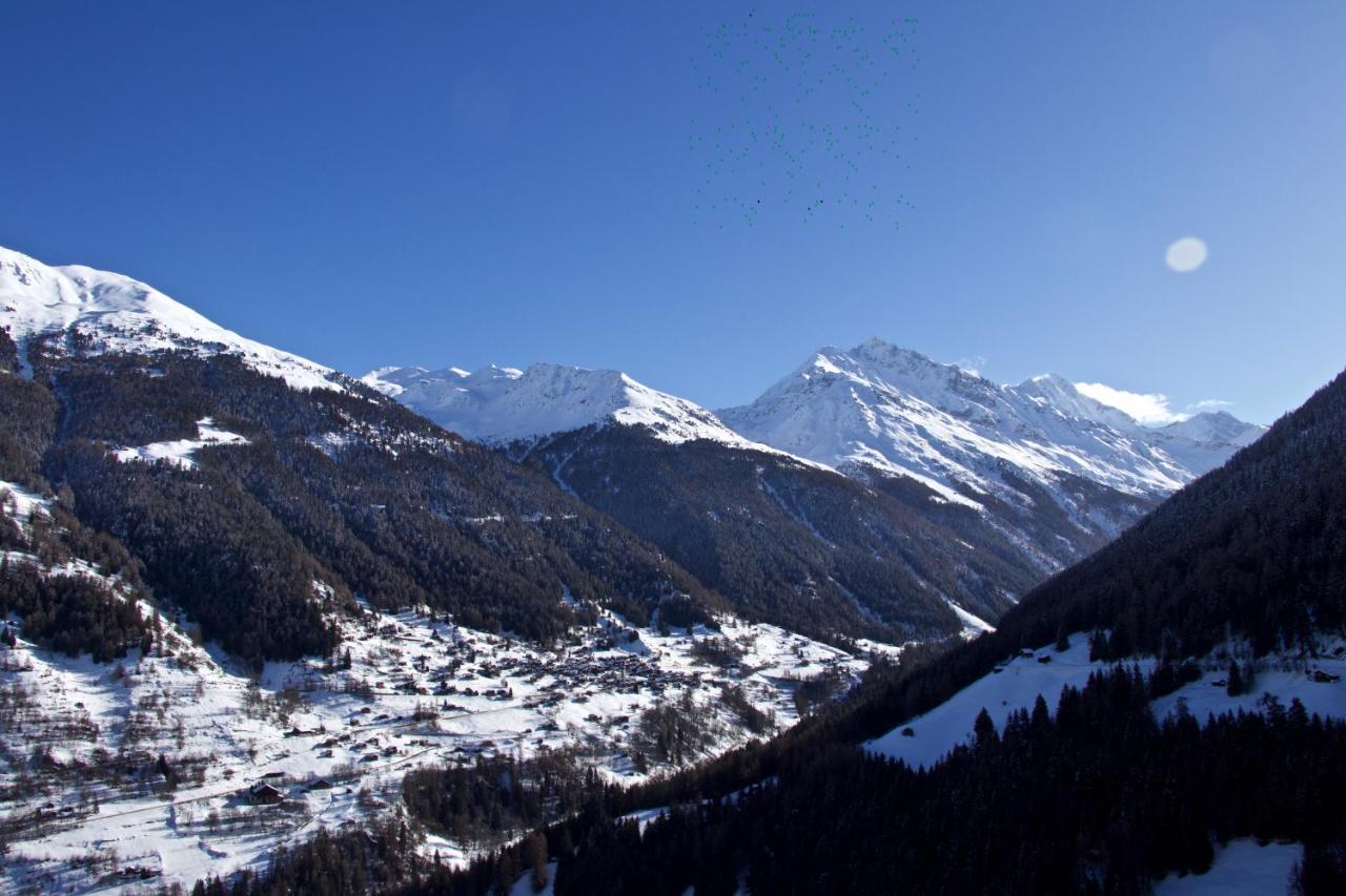 Chalet Abraxas With Astonishing View - Grimentz Villa Kültér fotó
